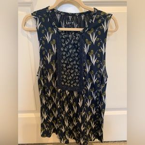 LOFT Mixed Media Shell